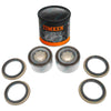Nissan Skyline R32 R33 R34 1989~2000 2 x Front Wheel Bearing Kits + Grease