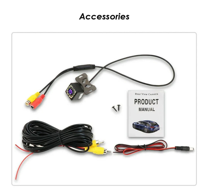 Nissan 12LED Car Reverse Rear View Parking Camera