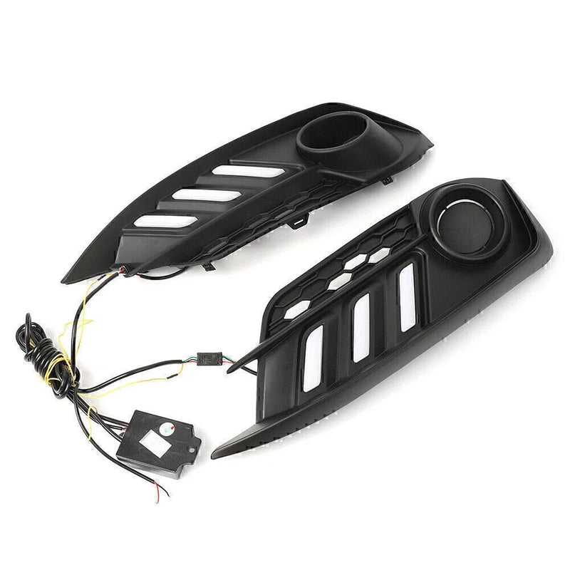 Honda Civic LED DRL Fog Light Projector & Angel Eye Kit (2016-2018)