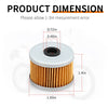 Honda ATC250ES Big Red / ATC250SX / ATC350X Oil Filter & O-Ring (1985–1987)
