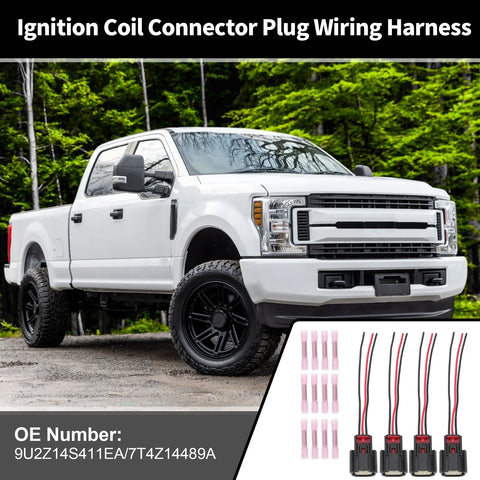 Ford F150, Flex 4 x Ignition Coil Connector Plugs (2011-2017)
