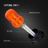 Car 12-30V Amber LED Flashing Beacon Strobe Emergency Light