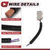 Ford Bronco License Plate Light Socket Wiring (1992-1996)