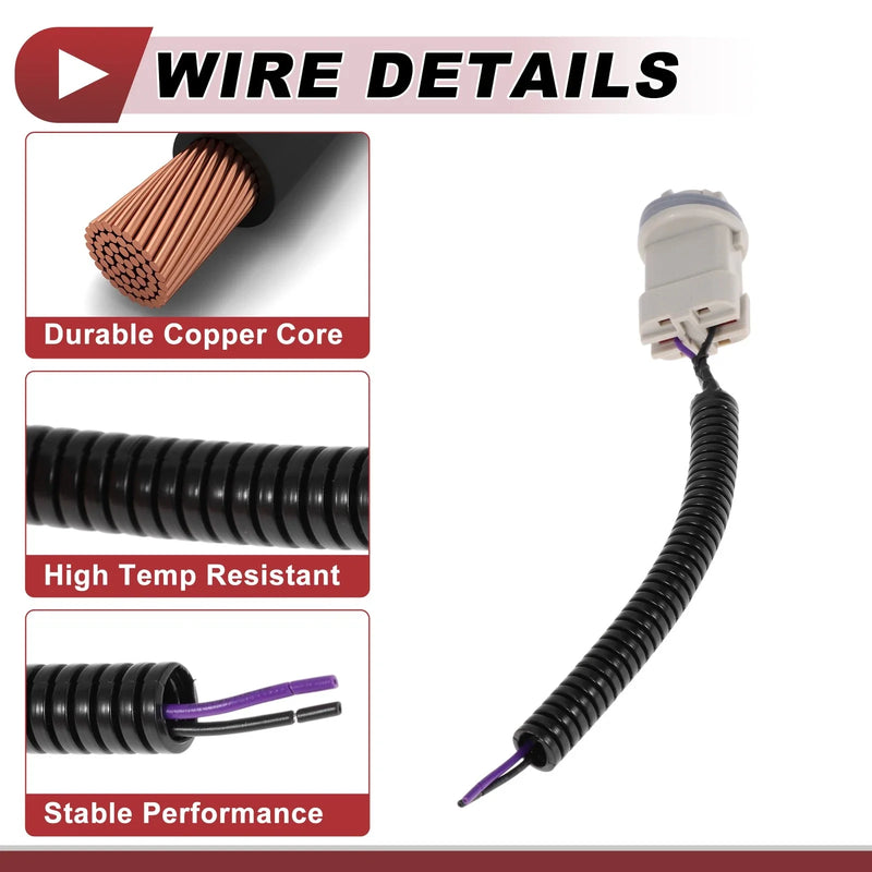 Ford Bronco License Plate Light Socket Wiring (1992-1996)
