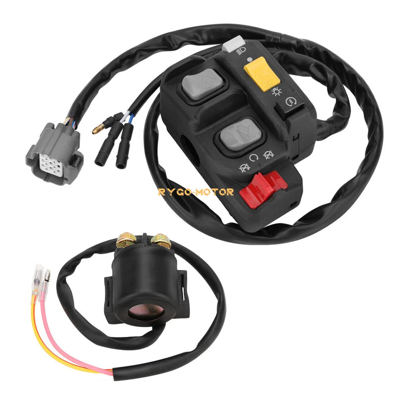 Honda Recon 250 ES Handlebar & Starter Relay Switch 2x4 (2002–2004)