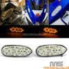 Suzuki GSX-R 600 750 1000 LED Turn Signal Block Off (2005-2016)