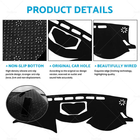 Nissan Navara D23 NP300 Non-Slip Dashboard Mat (2015-2020)