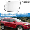 Jeep Cherokee Heated Left Rearview Side Mirror Glass (2014-2019)