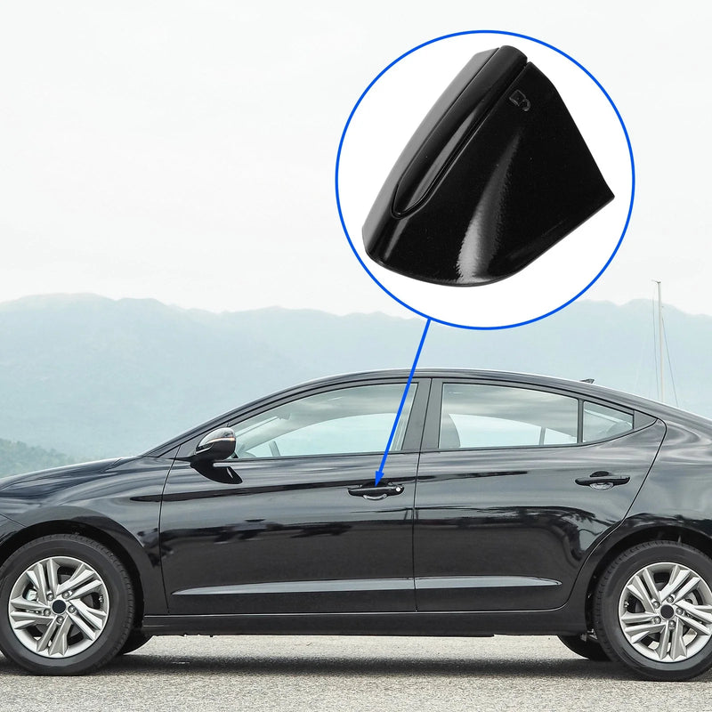 Ford Mondeo Edge Taurus (2013-2020) Black Front Left Door Handle Protector