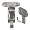 Assured Boat Lock Hatch Deck Hinge with Adjustable Latch Fastener