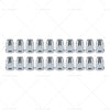 Kenworth Freightliner Western Star 33mm Chrome Nut Covers (20-20)