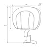 Harley Touring Street Glide Front Rider Driver Backrest (2009-2023)