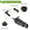BMW 740i Windshield Washer Pump w/Grommet (1993-2001)