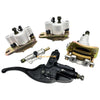 Polaris Trail Blazer 250 2 x Front & Rear Brake Master Cylinders & Calipers