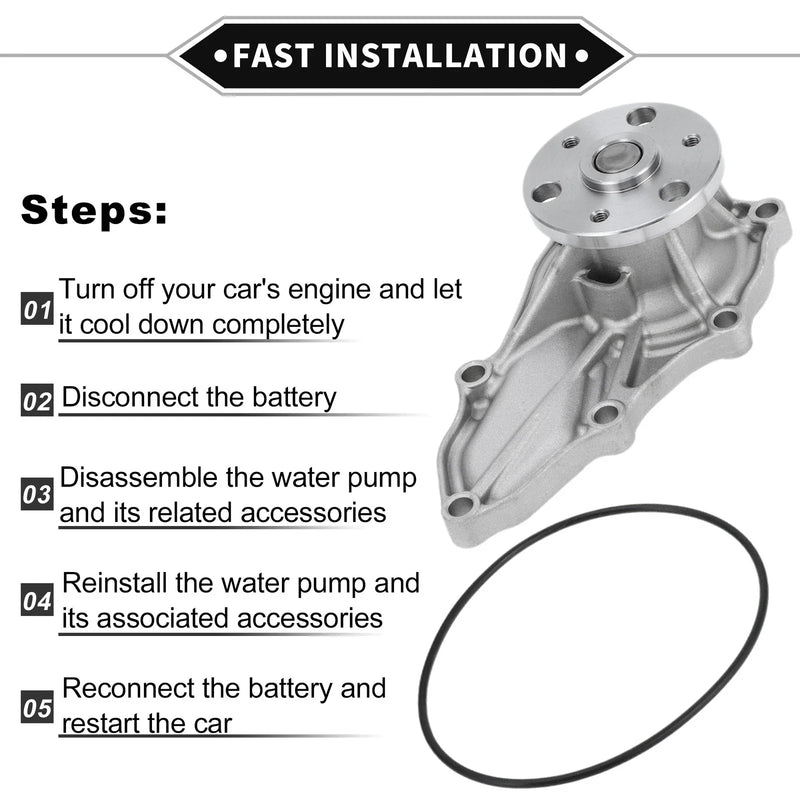 Acura TSX (2009-2014) for Honda Accord Water Pump (2008-2012)