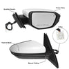 Honda Civic 3 Pin Right Side Exterior Door Mirror Assembly White (2016-2021)