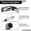 Toyota Corolla ABS Wheel Speed Sensor 1 Pcs (2007–2013)