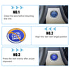 Toyota Crown Royal Blue Engine Start Stop Button Cover (2012-2018)