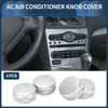Infiniti G37 AC Media Volume Switch Knob Cover Ring 4x (2008 - 2013)