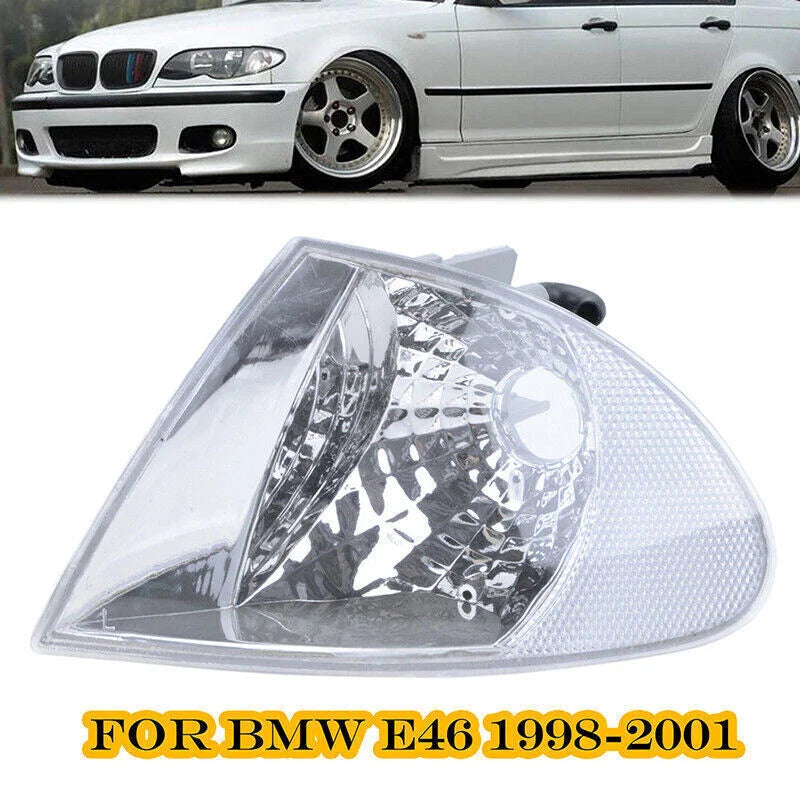 BMW E46 320i 323i 325i 330i Front Indicator Turn Signal Light (1998-2001)