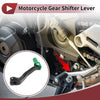 Kayo T2 Black Green Silver Tone Folding Gear Shifter Lever