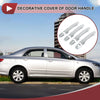 Honda CR-V (2012-2016) Silver Tone ABS Car Door Handle Covers