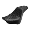 Harley Softail Street Bob Black Driver Rider Passenger Seat (2018-2025)