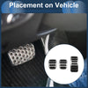 Volvo V60 Stainless Steel Foot Accelerator Pedal Covers (2011-2018)