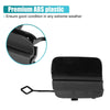 Mercedes Benz C-Class (2015-2023) Black Rear Bumper Tow Hook Cover