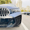 BMW X6 Gloss Black Front Bumper Side Air Vent Trims (2023-2024)