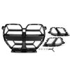 BMW G80 M3 G82 G83 M4 Carbon Black Front Bumper Side Air Vent Grilles