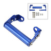 Motorcycle 22mm CNC Blue Phone Holder