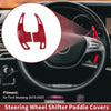Ford Mustang Red Plastic Steering Wheel Paddles (2015-2023)