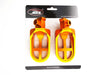 YAMAHA IT200 CNC Billet Alloy Foot Pegs Set (1984-1986)