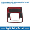 Honda ZR-V 2022 Carbon Fiber Black Front Row Light Trim Bezel