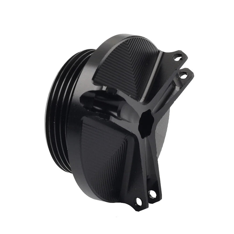 Kawasaki Z750 ZX6R ZX636 ZX10R Black Engine Oil Filler Cap Cover (2004-2023)