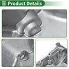 Honda Pilot (2003-2004) - 1 x Aluminum Silver Tone Engine Oil Pan