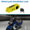 Motorcycle Handlebar Lock Universal Scooter Bike Throttle Grip Yellow