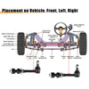 Dodge Ram 1500 2500 3500 Front Sway Bar Links (1995-1999)