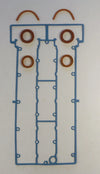 MLS STEEL HEAD GASKET SET 1.3mm 93.5mm BORE FORD SIERRA ESCORT COSWORTH YB