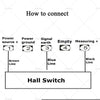 Car Digital LED Tachometer RPM Speed Meter Set