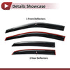 Lexus RX350 RX450h 2010-2015 Side Vent Visors 1 Set Window Deflectors