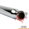 Harley-Davidson Blackline CVO Dyna FLSTF FXSTB Exhaust Muffler Pipe (2011-2017)