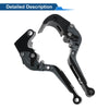 Honda CBR600RR Titanium Black Adjustable Brake Clutch Levers