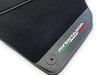 Lamborghini Aventador 2012-2022 with Carbon Fiber Leather Black Floor Mats