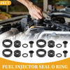 Honda CRV (1999-2001) NBR Rubber Black Fuel Injector Seal O Ring 4 x Sets