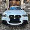 BMW 1 Series F20 F21 Gloss Black Front Spoiler Side Splitter (2011-2015)