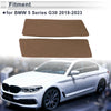 BMW 5 Series G30 Brown Center Console Cover (2018-2023)