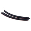 BMW Sporty Car Wheel Eyebrow Protect Strips Black Fender Rubber Trim Sticker
