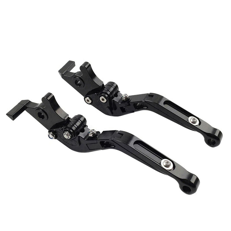 Honda Forza 125 250 300 Black Extendable Brake Clutch Levers (2010-2020)